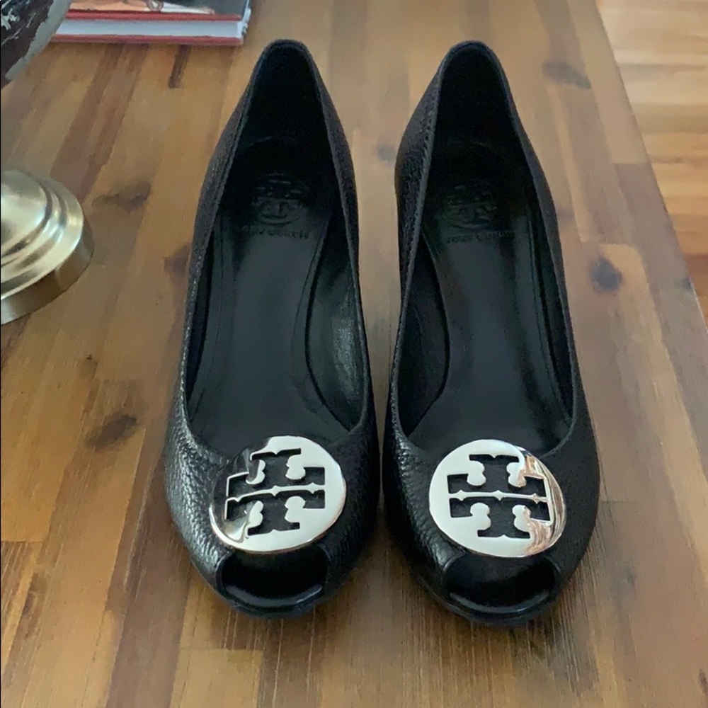 Tory Burch wedges.